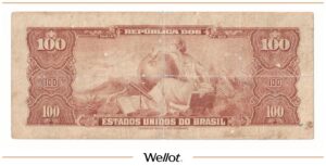 100 Крузейро ND (1943) Бразилия