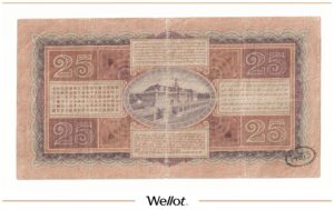 25 Гульденов 1929 Нидерландская Индия