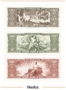 5-10-20 Крузейро ND (1962-1963) Бразилия UNC